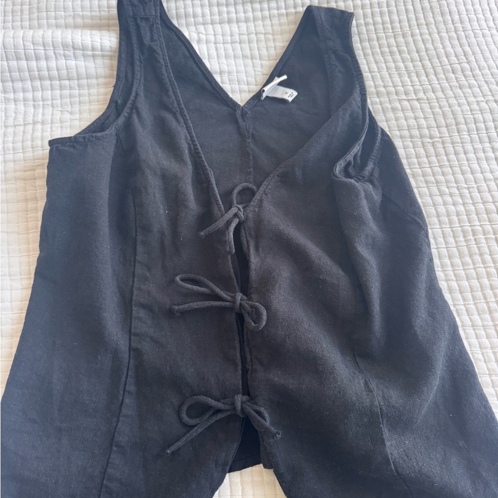 A New Day Black Tank Top